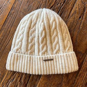Women’s prAna Knit Cream Beanie Hat